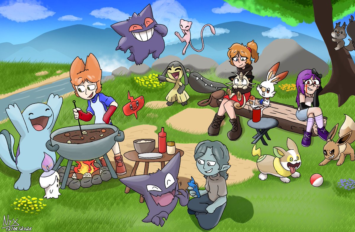 Nyx_artes (COMISSÕES ABERTAS) tweet media