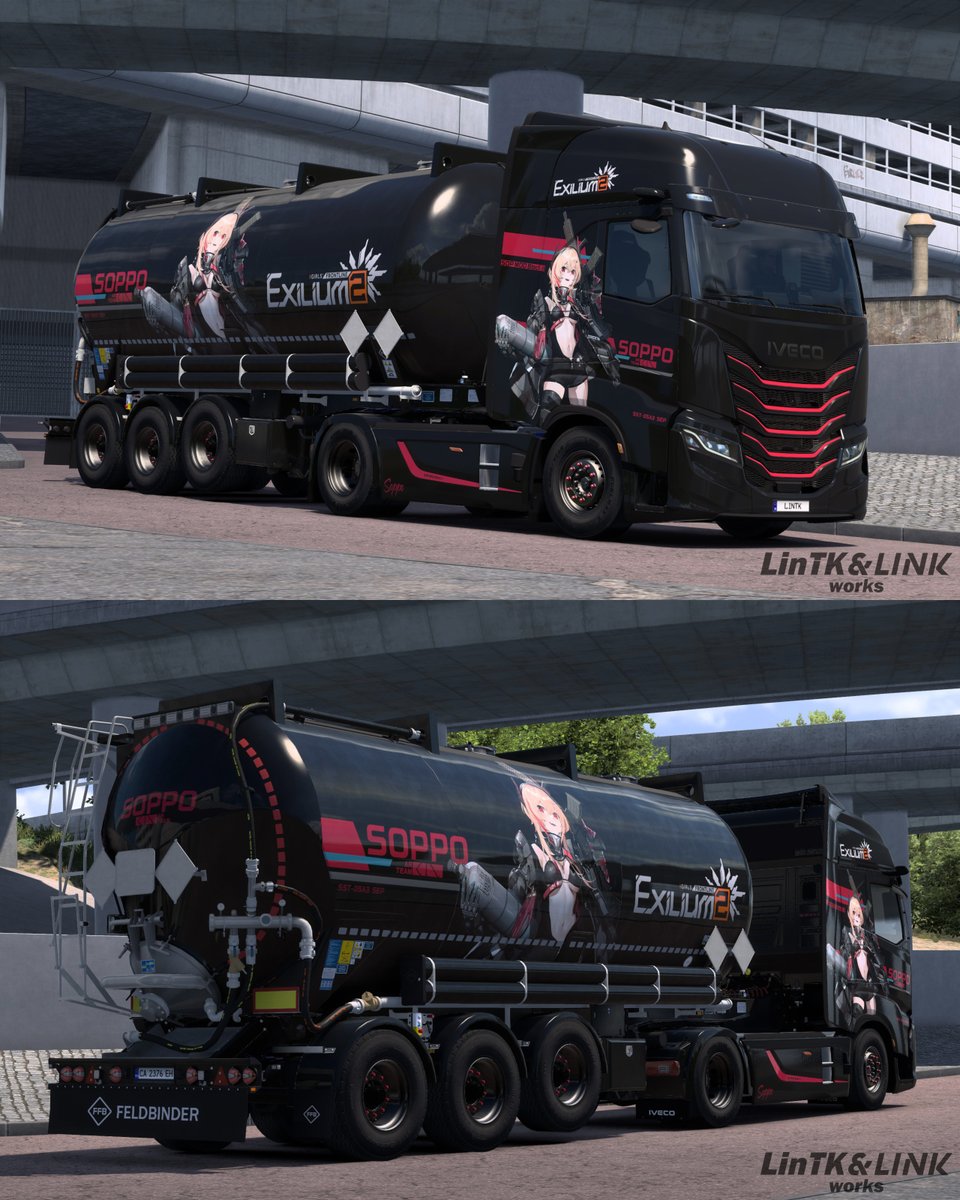 LinTruck_LINK's tweet photo. Girls' Frontline 2: Exilium Soppo itasha truck
#GirlsFrontline2 #GirlsFrontline2Exilium https://t.co/hgn1YTAbjA