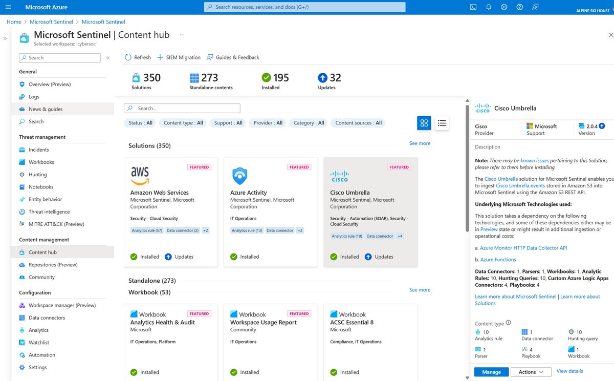 AzureSupport's tweet image. 🛡️ Secure smarter with Microsoft Sentinel!
✨ Cloud-native SIEM &amp;amp; SOAR
✨ AI-powered threat detection
✨ Automated response playbooks
Start protecting now 👉 msft.it/6014Q2TJi
#Azure #CyberSecurity #SIEM