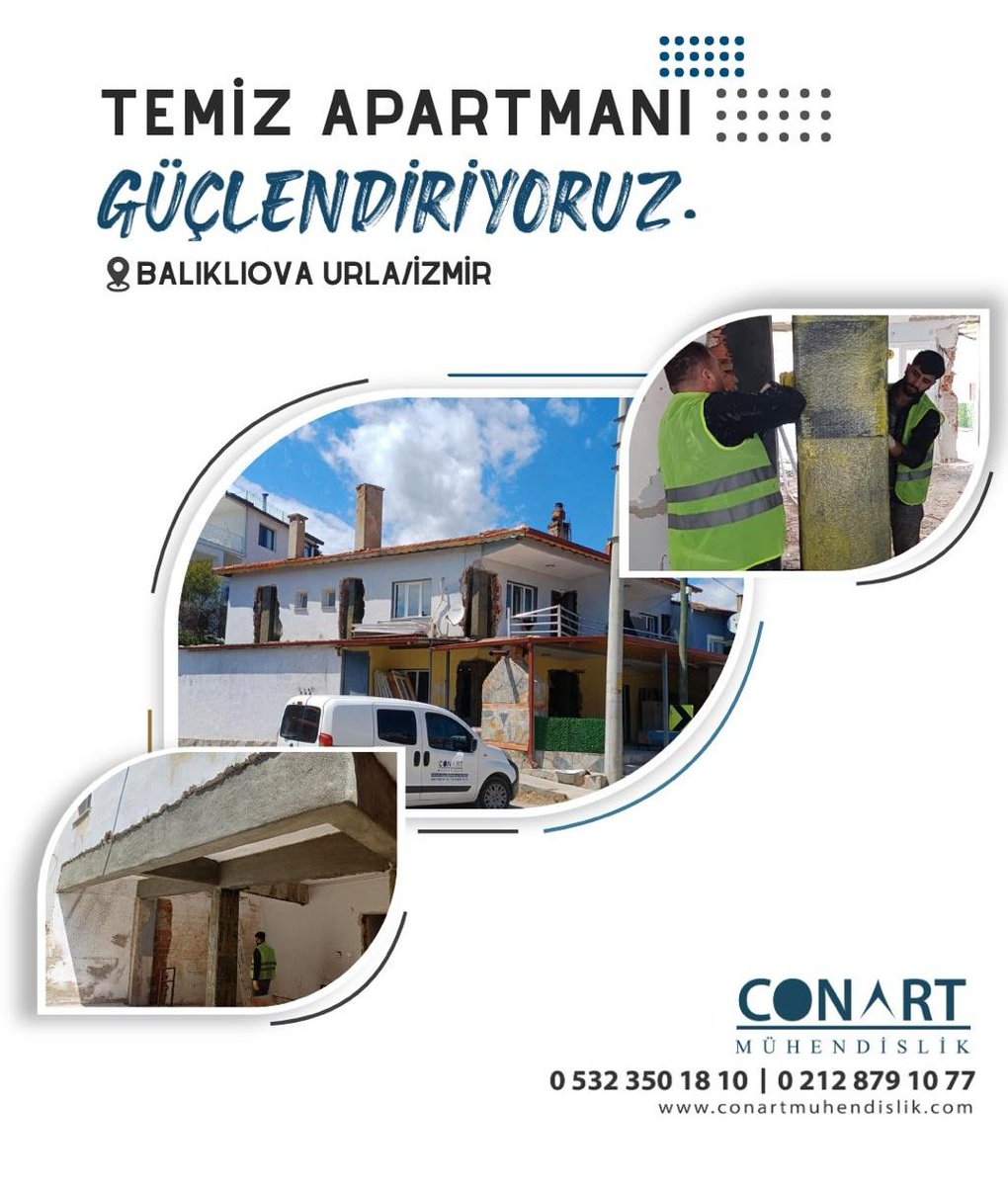 conart_muh's tweet photo. Temiz Apartmanı güçlendirme ve tadilat çalışması devam etmektedir. 
#Balıklıova #Urla #i̇zmi̇r #Güçlendirme #Tadilat https://t.co/pYess2ARAg