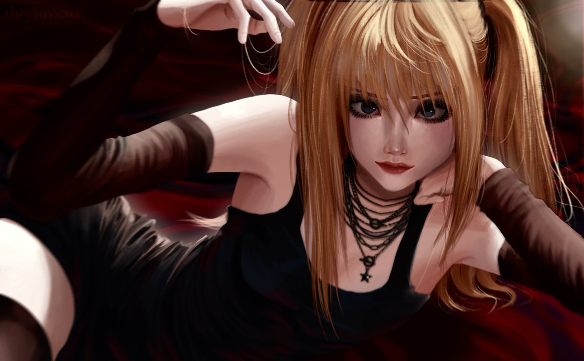 theyluvsavii's tweet photo. misa amane 🎀 #deathnote https://t.co/Jj8VDjvwqJ