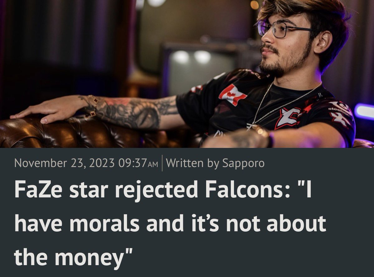 Fake Fan NiKo's Ego Parody tweet media