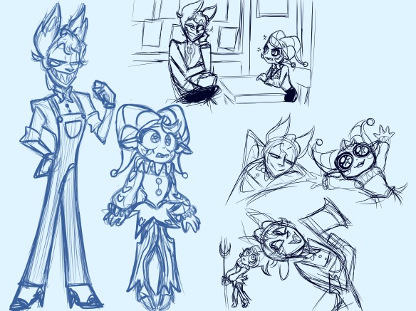 Im_Rexuwu's tweet photo. 🦌🐐🌈✨

#Charlastor #radiobelle #chalastor #theamazingcircus #HazbinHotel https://t.co/0xFDWvL6X0