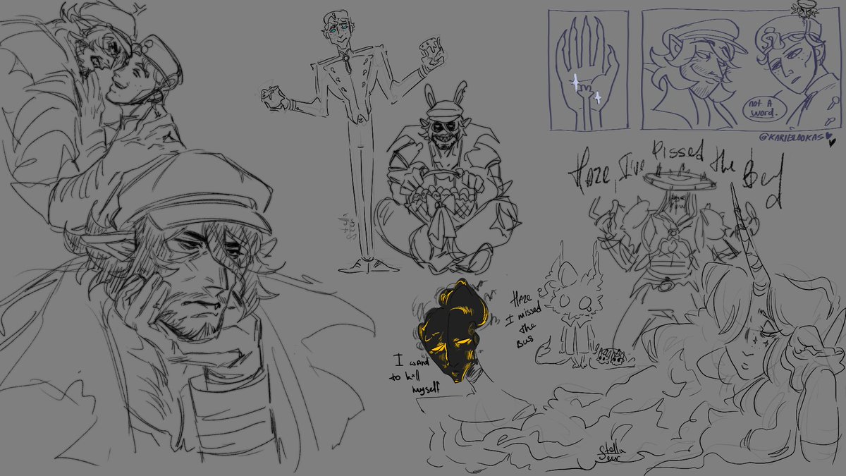 S1raWber's tweet photo. The results of our big magma collab.
Thank you so much @Stella_Seer, @Chosentragedy, @ml_goggles, @tkr_art_gallery, @KariblookaS for stopping by, it was a pleasure drawing together.

#DriftDoor

#Deadlock #Doorman #Drifter https://t.co/ZVOEgq7qDX