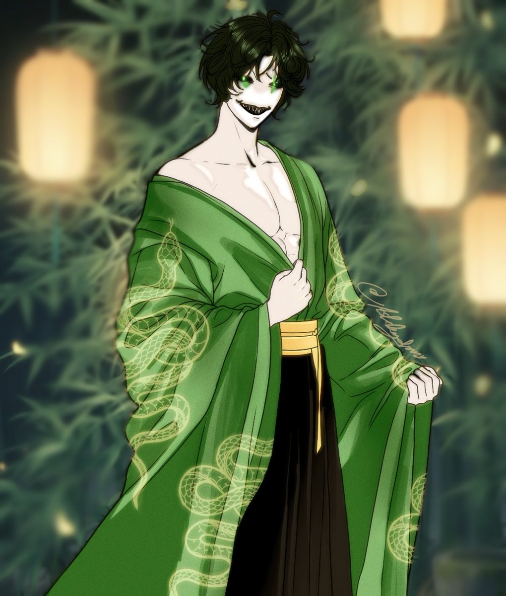 ashleydrawz's tweet image. Asian clothes part2
#thefreakcircus  #怪胎马戏团
#怪诞马戏团 #Harlequin