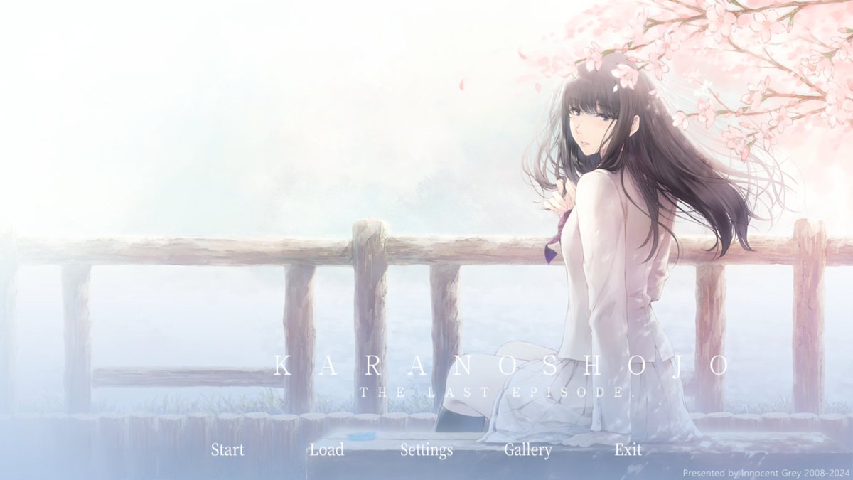 Post your favourite VN title screen 

Most beautiful ever