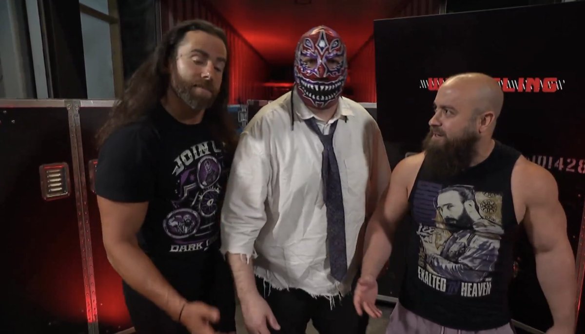 BlazexInferno's tweet image. #AlexReynolds #EvilUno #JohnSilver #TheDarkOrder #ROH #RingofHonor #WatchROH #HonorClub