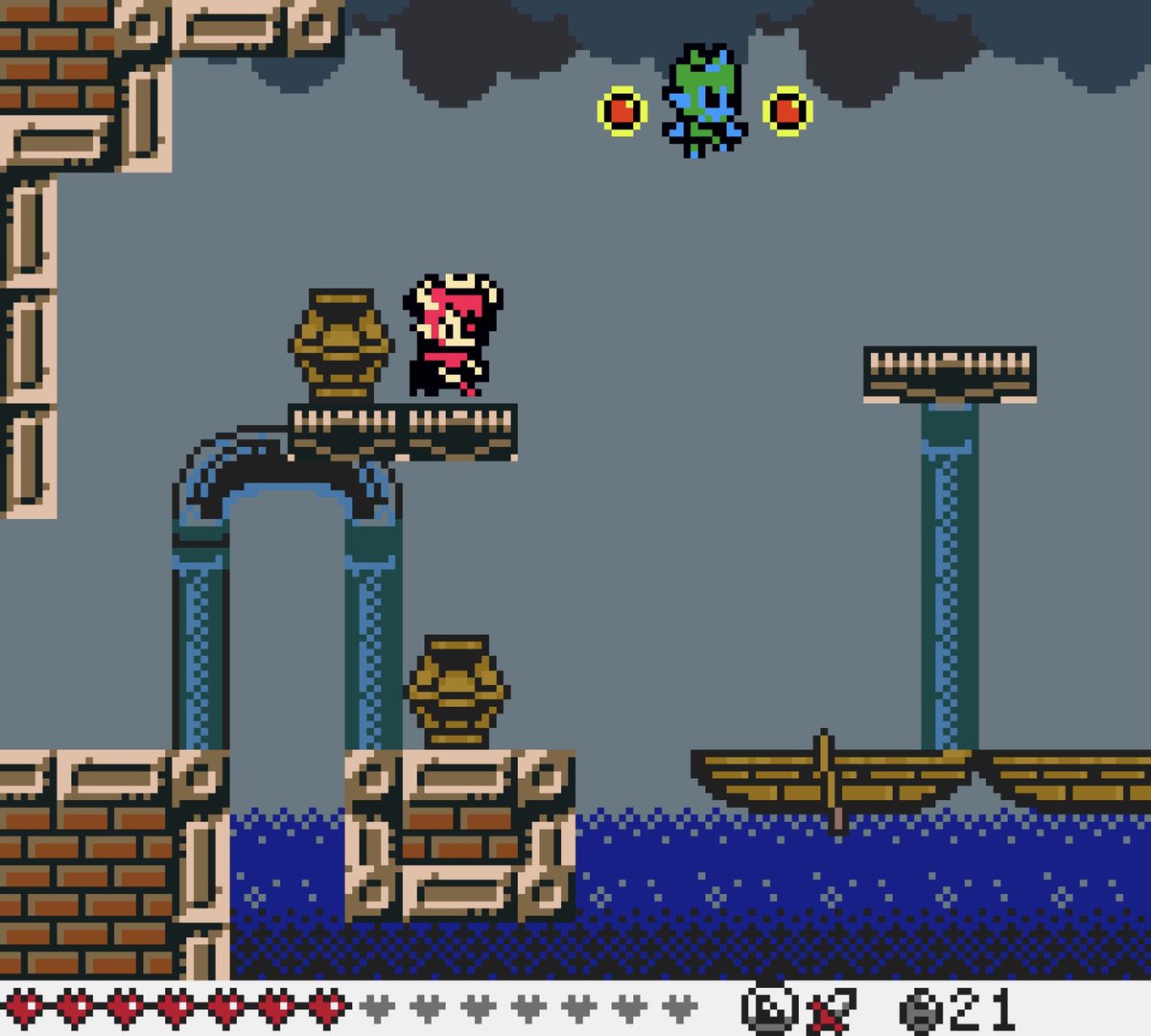 sergioelisondo's tweet image. KUROHI 🔥 New Metroidvania Adventure for PC and GBC

Title screen and scenes!

kickstarter.com/projects/softi…

3 play styles: Platforming (metroidvania), Overhead, and Space shooter

#nintendo #gameboycolor #steam #GBC #gameboy #retrogames #art #indiegames #gaming #newgame #kickstarter