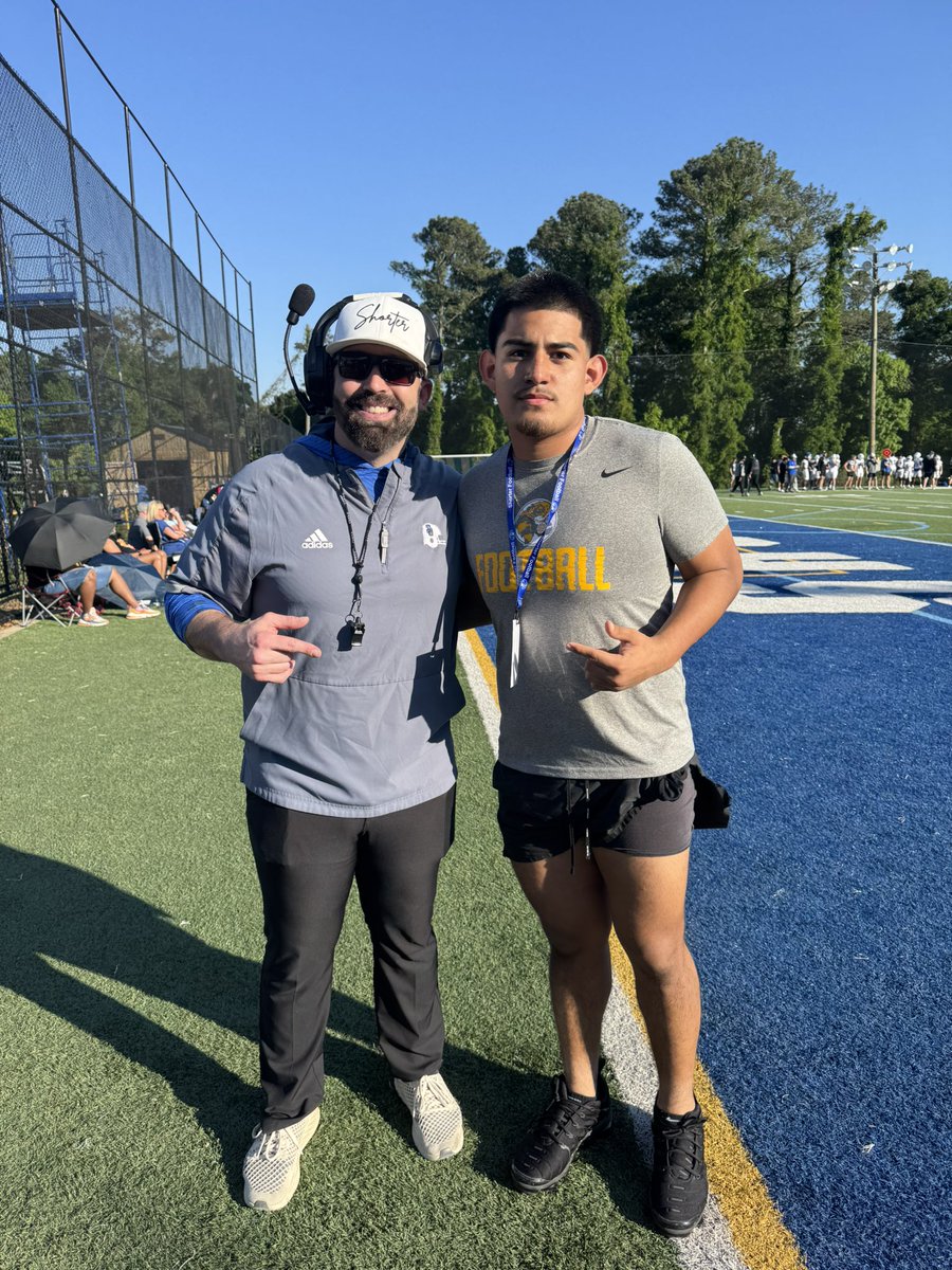 julioperezzzzz_'s tweet photo. Had a great visit @Shorter_FB can’t wait to be back on Campus ‼️
@coachmorrison58 @NwGaFootball @RecruitGeorgia @PrestonPoag @CoachK_Trego @Dean__Haynes https://t.co/DOUQOvBCZh