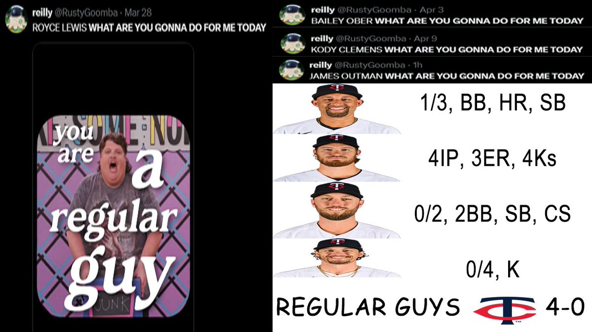 RustyGoomba's tweet photo. #RegularGuys https://t.co/nyiUg0VfRr