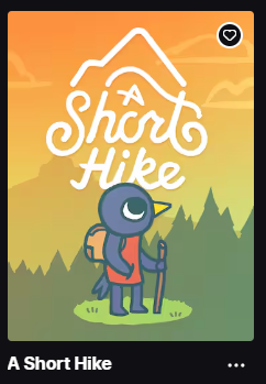 mfranca13D's tweet photo. A Short Hike zerado!!
Vi bastante o Pão de mel @lucspdm  falando desse game e como eu tinha ele na minha biblioteca da @EpicGames resolvi zerar. 
Joguinho muito bom, para descansar a mente e aproveitar a trilha, uma ótima experiencia. https://t.co/KMx8spNdTA