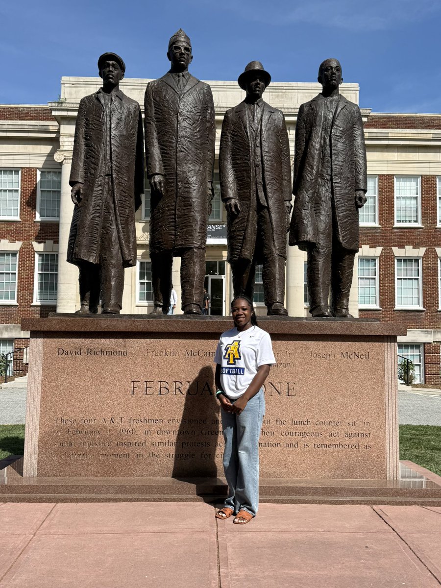 LaurenBrown0927's tweet image. Just wrapped up an amazing trip to North Carolina A&amp;amp;T State University and the energy on campus is unreal. From the history to the innovation to the Aggie Pride everywhere you turn.I truly had a great time .💛💙
#NCAT #AggiePride
