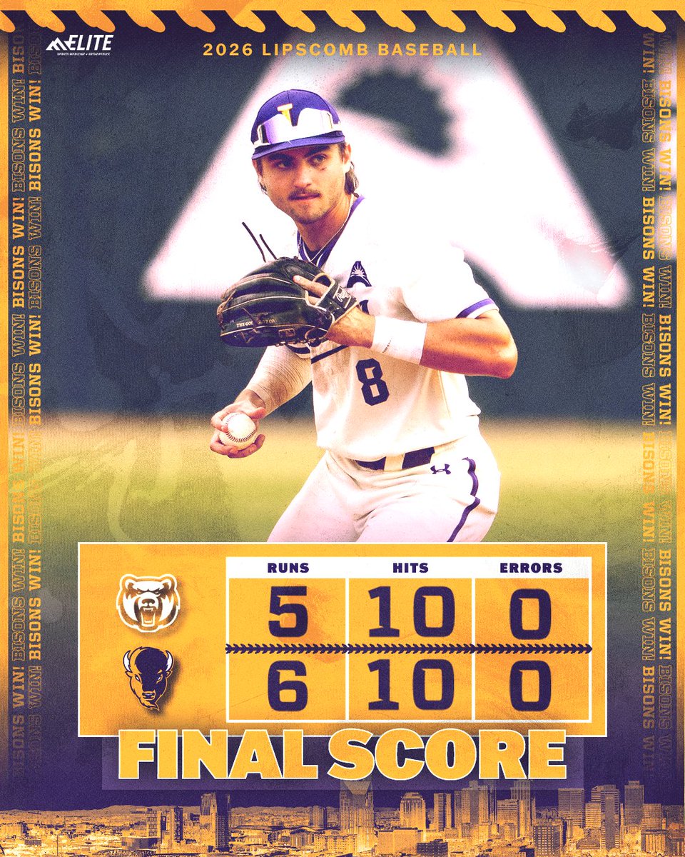 Lipscomb Baseball tweet media