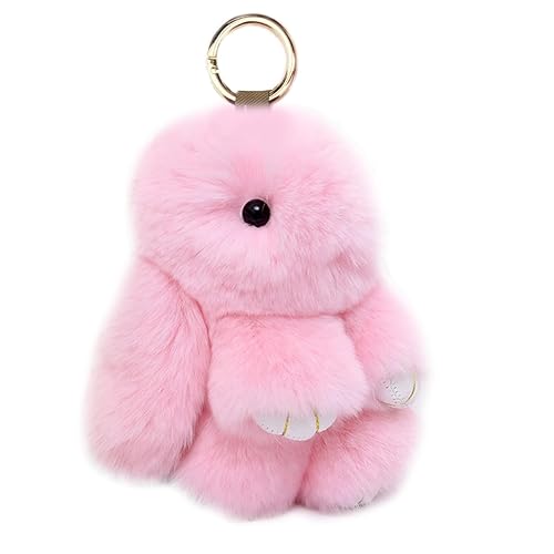I just received jtkdxqs Soft Cute Bunny Keychain Artificial Rabbit Fur Plush Fluffy Pom pom Key Ring for Women - Light Pink from Q via Throne. Thank you! throne.com/polterghostii #Wishlist #Throne