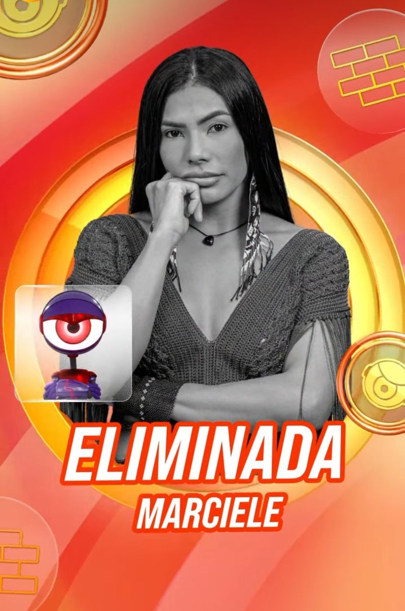 #BBB26 E no 14° paredão quem saiu nessa tarde de domingo foi a  Marciele com 59,34%