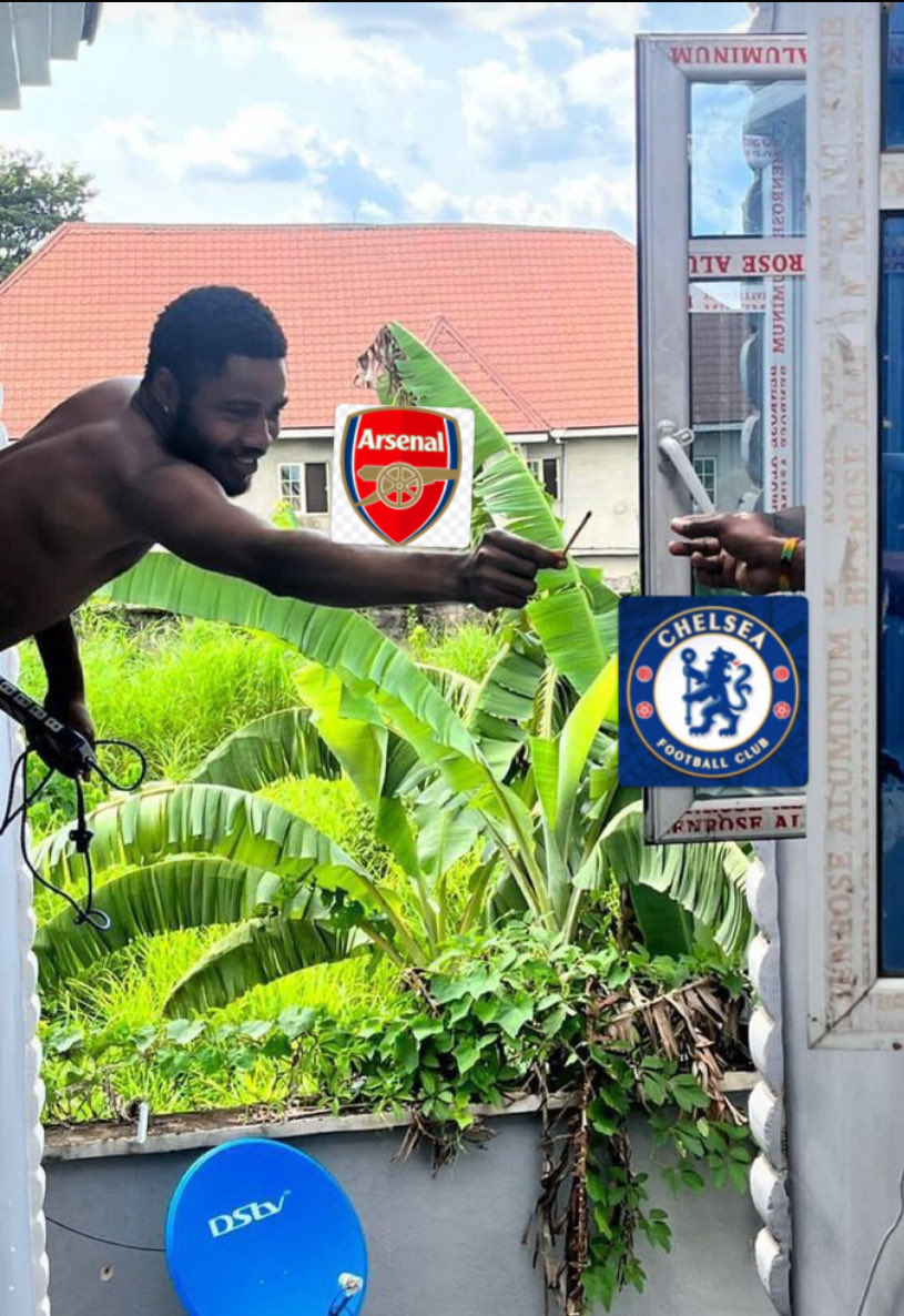 Arsenal welcome Chelsea against Man City not to lose hope 🙆‍♂️🤣🤣🤣