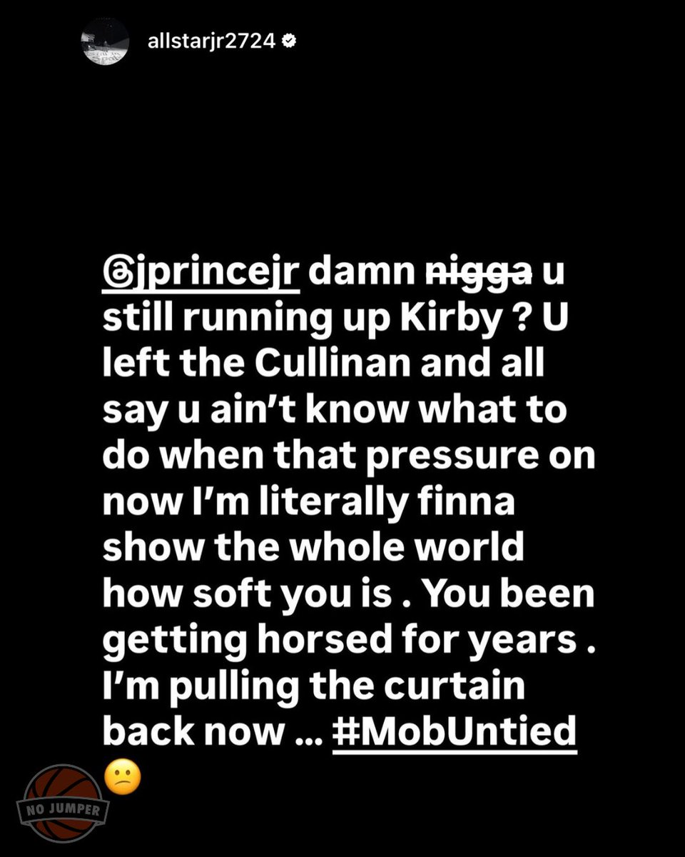 No Jumper tweet media