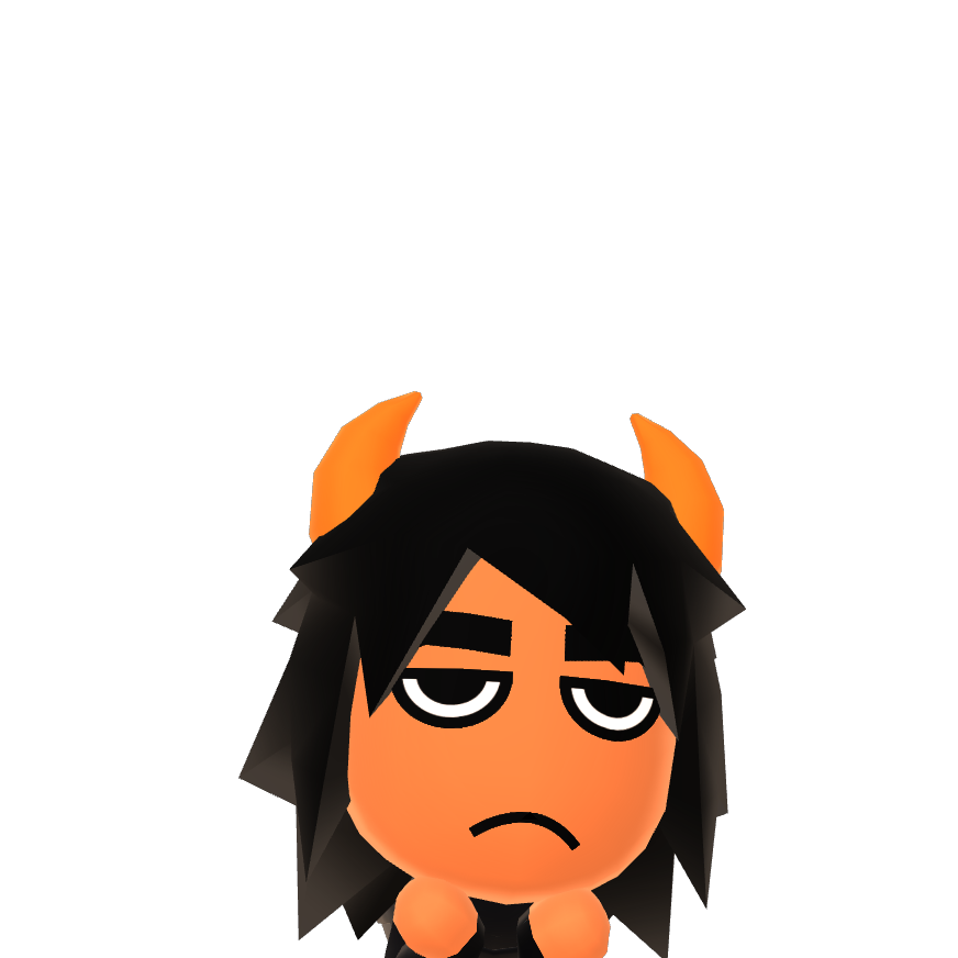 fuudanshi_nerdd's tweet photo. I made a karkles in the mii creator, feel free to copy :B #homestuck #mii #miicreator #karkatvantas #miimaker (I think he's neat, a very strange creature indeed...) https://t.co/qq1YyatZE0