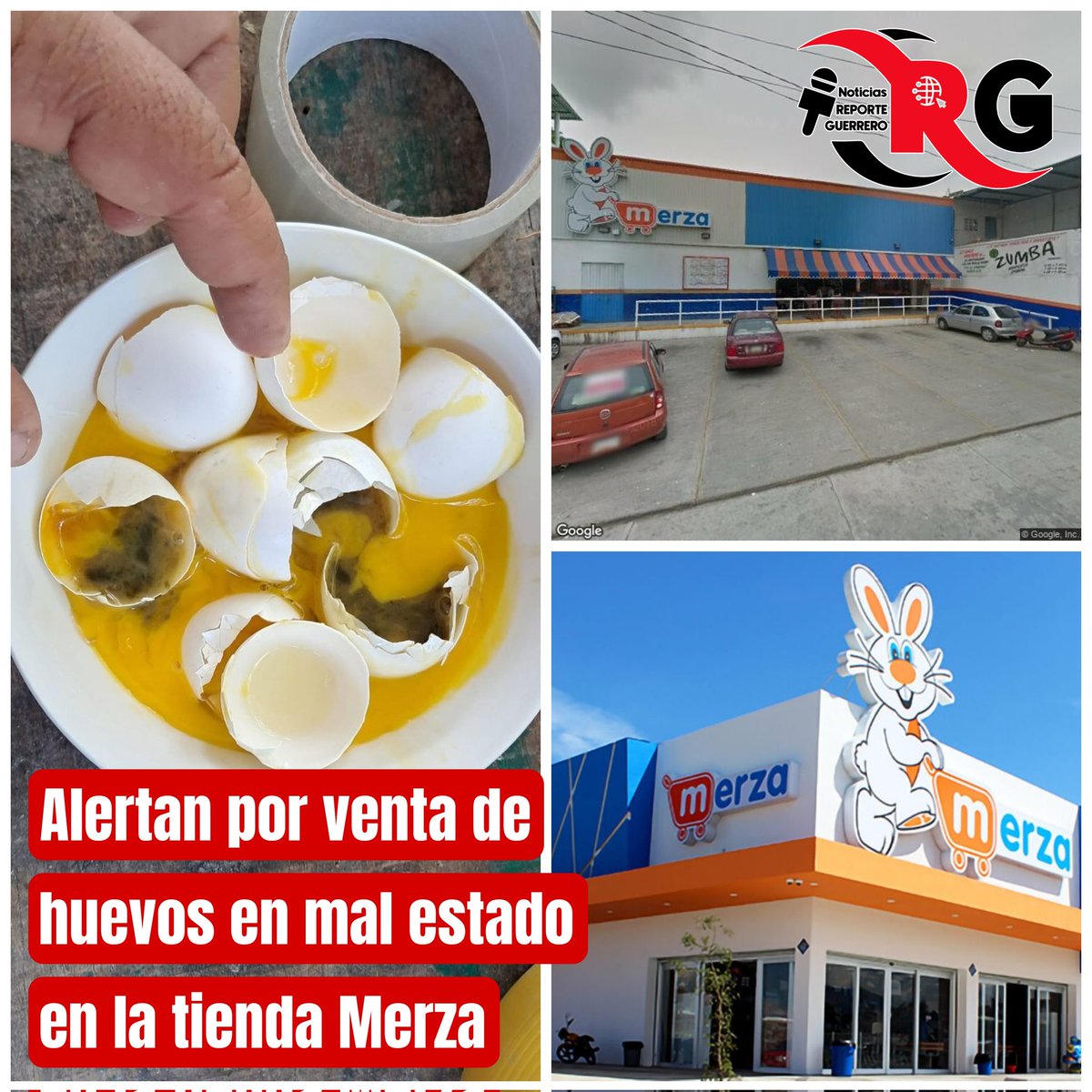 Alertan por venta de huevos en mal estado en la tienda #Merza

◾Habitantes denuncian la venta de productos en descomposición en una tienda de bajo costo, luego de que un cliente adquiriera huevos podridos; exigen la intervención de autoridades para evitar riesgos a la salud