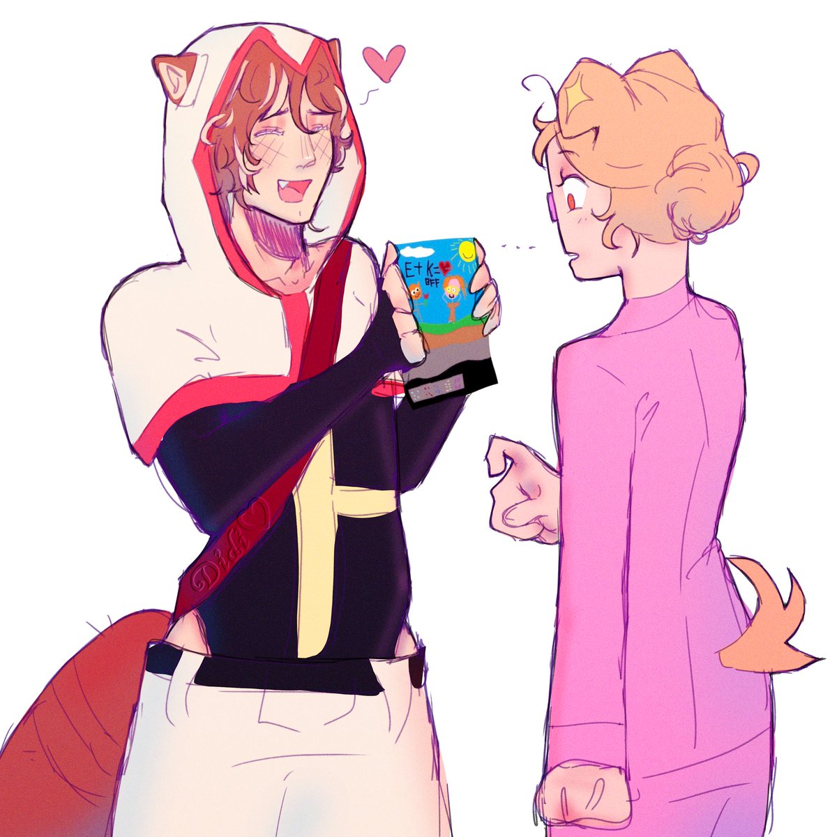 S1N0X_143's tweet image. Toxicduo! 😋
#fanart #katieb #ewroon #qsmp2