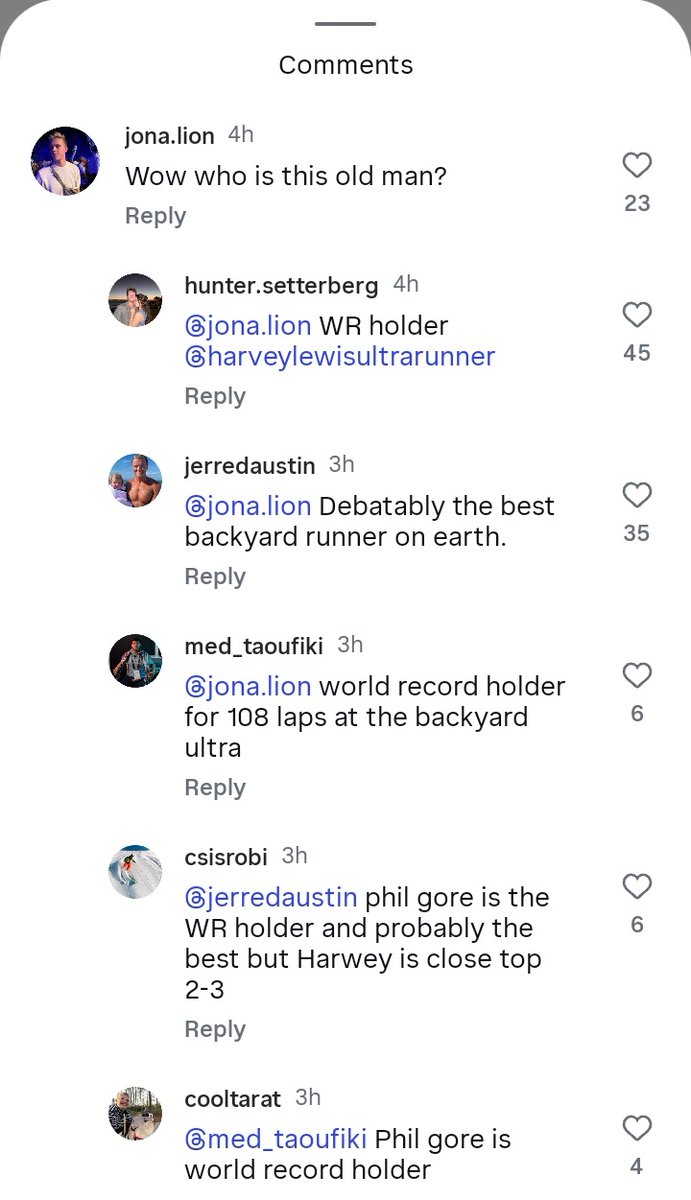 ShaunClarkpt's tweet image. The BPN G1M Backyard Ultra is 50+ loops and 200+ miles deep… but they're not even halfway to the WR

BPN’s 500k+ followers are losing their minds thinking these runners are going beast mode into Day 3...

But few know that Backyard ltras are not new and there are two absolute