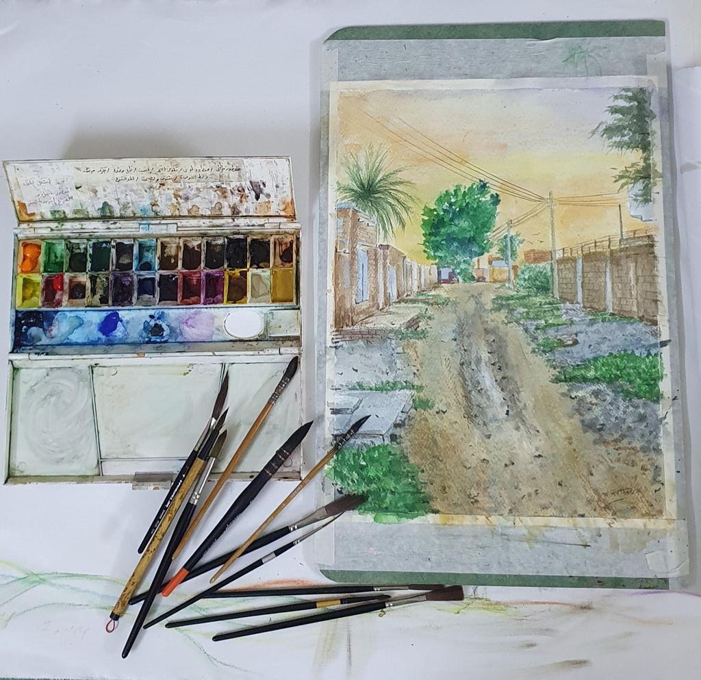 alqutbee's tweet photo. #رسم_طبيعة
#لوحات_طبيعية
#فن_الرسم
#رسامين_عرب
#رسم_بالالوان_المائية 

#LandscapePainting
#WatercolorLandscape
#NatureArt
#WatercolorNature
#AquarelleLandscape
#Watercolor_Daily
#NatureIllustration
#WorldWaterColorMonth
#ArtOfTheDay
#LandscapeLover https://t.co/xeisoalfV4