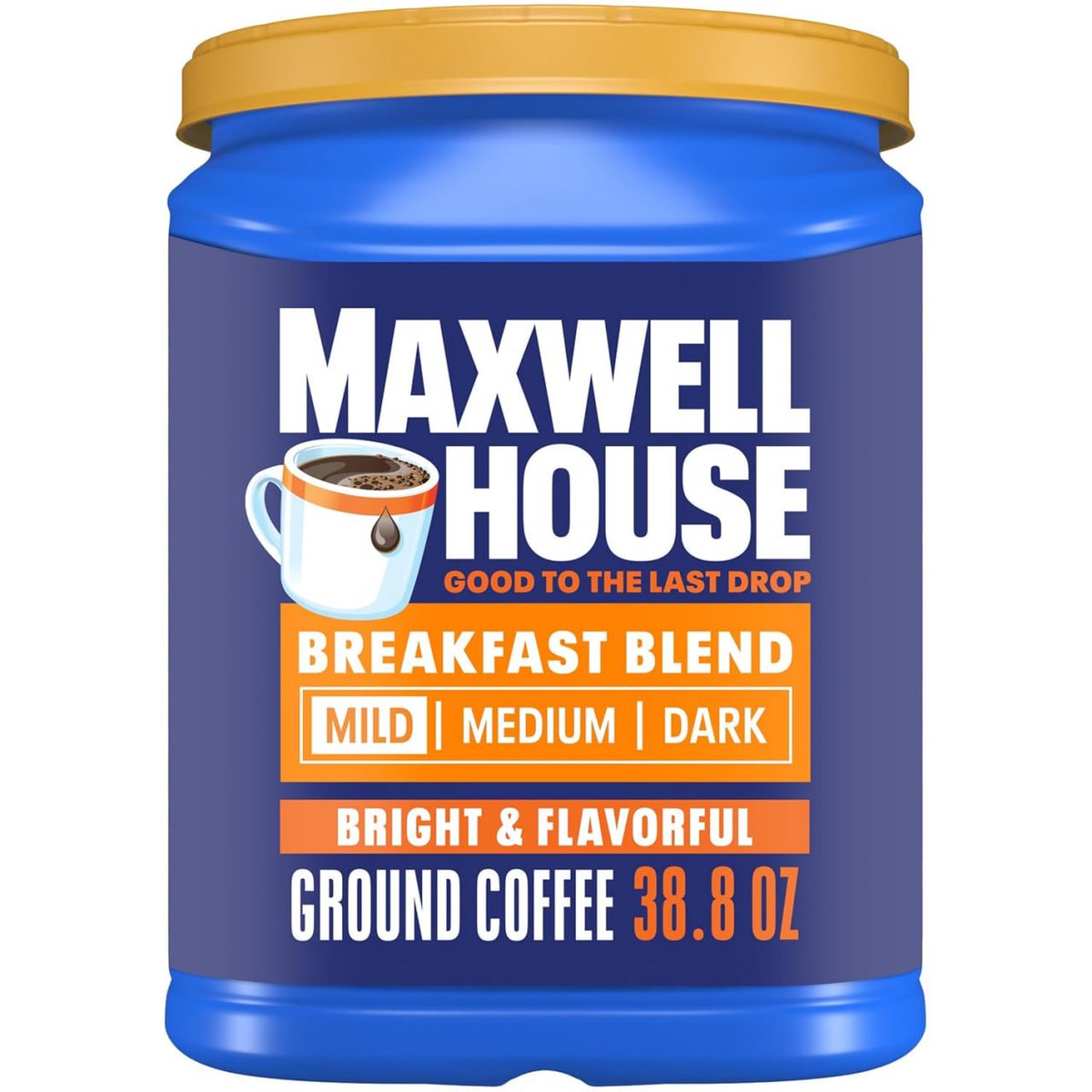 PriceErrors_'s tweet image. #ad Maxwell House Breakfast Blend Mild Roast Ground Coffee, 38.8 oz Canister

Now $10.xx
Was $20.xx
Sub&amp;amp;save

joylink.io/incredible-mil…

FREE 3 MONTHS OF AMAZON MUSIC:
joylink.io/fobt9f9