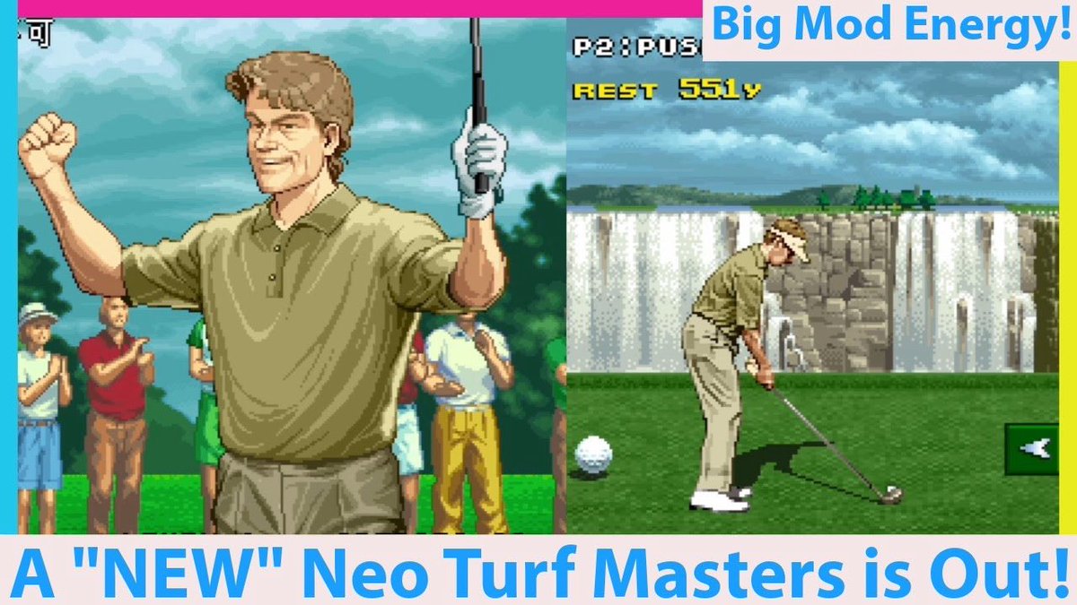 VEsoterica's tweet image. Who wouldn’t want more Neo Geo! Especially when it’s Neo Turf Masters Scotland course on AES! Harder to keep it on the fairway than it is for Tiger Woods to keep his car on the road (vid in reply) #NEOGEO #retrogames