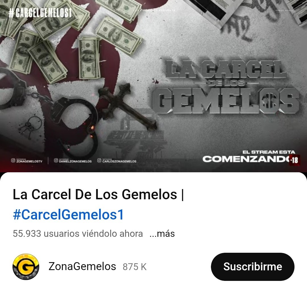 giogarez's tweet photo. Si La Marrash estuviera en el cast, habría el cuádruple de gente viendo el directo #CarcelGemelos1 https://t.co/3jPFeLSccV