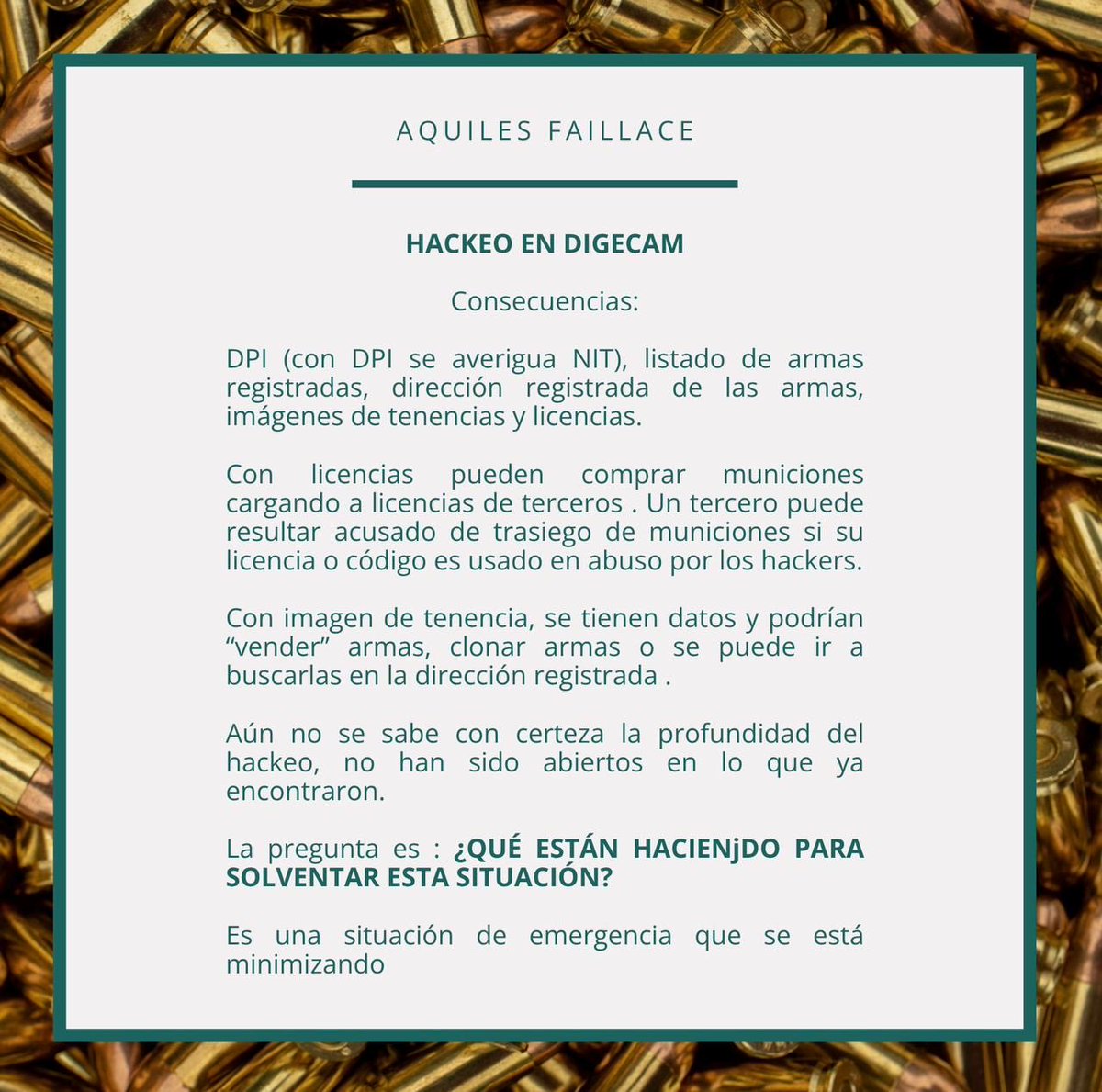 Aquiles Faillace tweet media