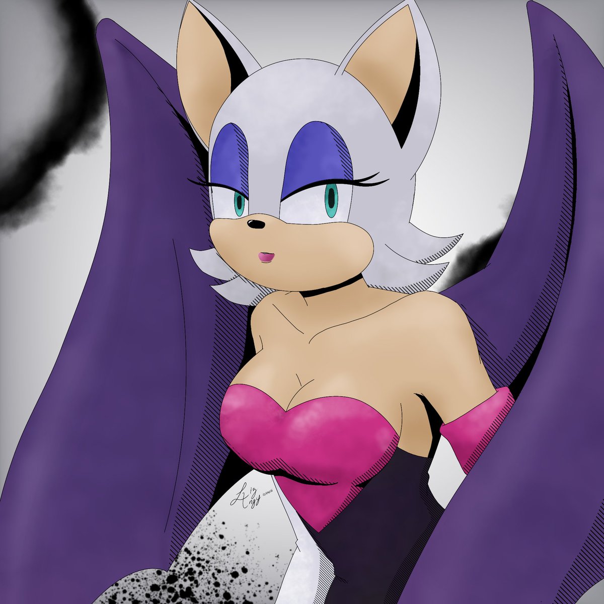 LizAngy_art's tweet photo. #RougeTheBat https://t.co/kQPvzKUUUv