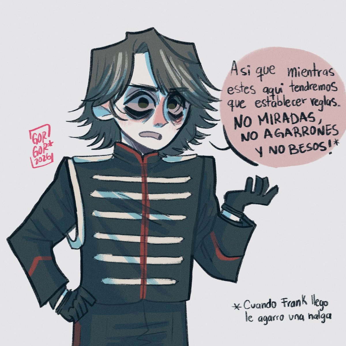 AndromedaDeMole's tweet photo. Gee “lltbp”x Frank “Revenge” pt1
Porque me tiene loca esta dinámica 🗣️🤟🏻
#mcr #frankiero #geeway #llbtp #revengeera #frerard https://t.co/W7ZA6F8xF6