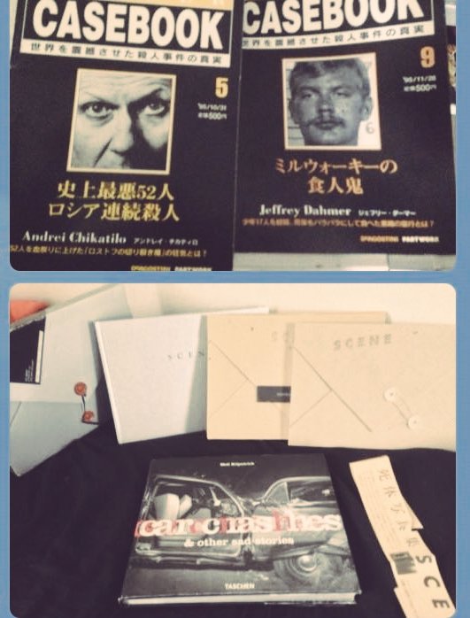 nylon_226's tweet photo. #MurderCaseBOOK
今週は
👤チカティロとダーマー
ディアゴスティーニ♬ https://t.co/NMBdcMHEbh