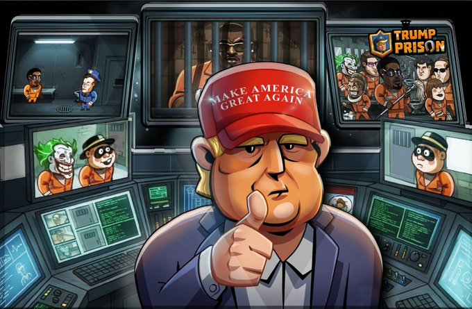 asher501h's tweet photo. Trump Prison is the debut game being cooked by Studio Primeus Labs. It's a prison management RPG Play & Earn simulation game built on Solana, where players take on the role of a warden, building and operating a prison, managing inmates, cells, and guards, and optimizing performance to mine the $CELL token. 🔥

Trump Prison draws inspiration from viral historical events and the absurd, chaotic figures of 2025 and 2026.

$CELL will have its TGE at the same time Trump Prison officially launches.

Join the waitlist to get a slot and access First Shift, entering the game 24 hours earlier than regular players: https://t.co/H3Kp3gVBMM

🎁Giveaway of 5 CODEs for 5 lucky people to register for the waitlist.

How to participate:
1. Follow @Trumpprisonsol and @asher501h on X
2. Like, comment your sol address and retweet 

Event runs for 24 hours🔕