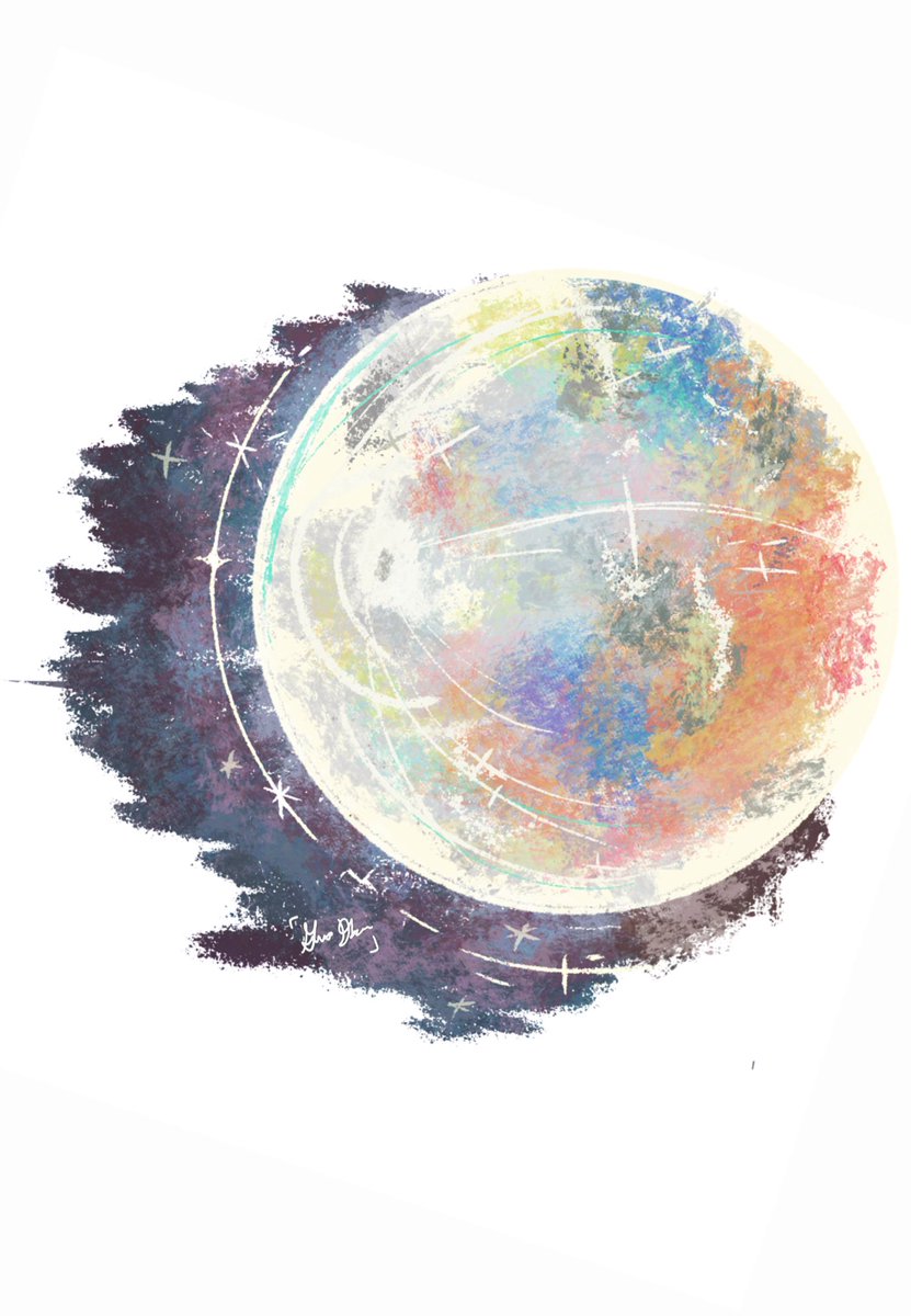 theartofgracie's tweet photo. pretty moon!!! https://t.co/c8DdrClFKW