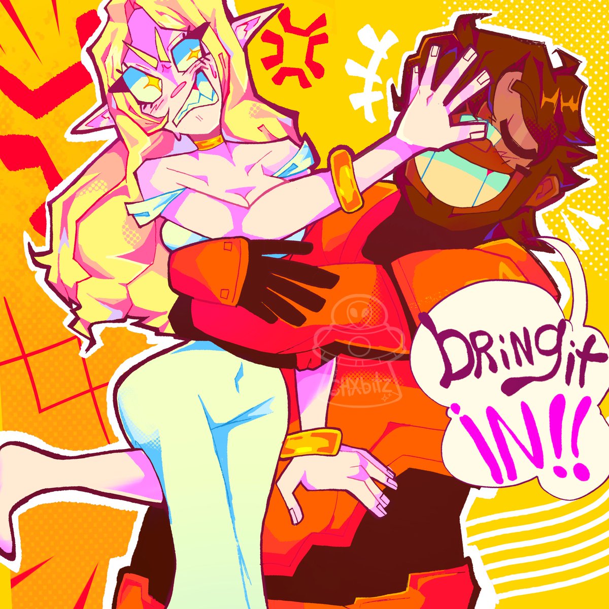 human Huggins!! And grif!! (Not ship art) #rvb