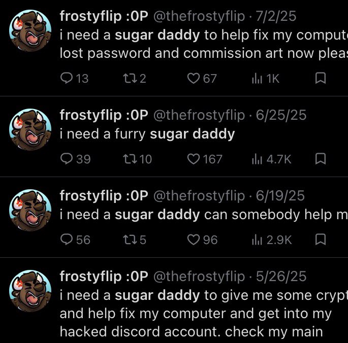 frostyflip :0P tweet media