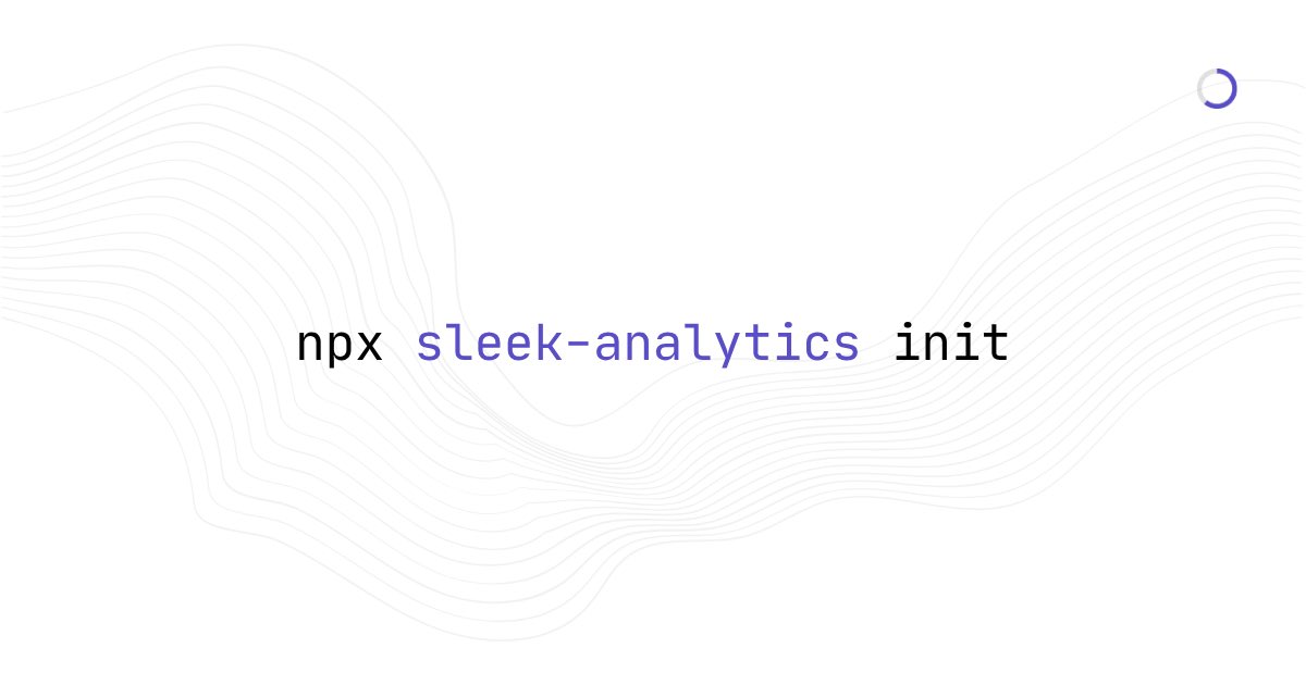 Sleek Analytics tweet media