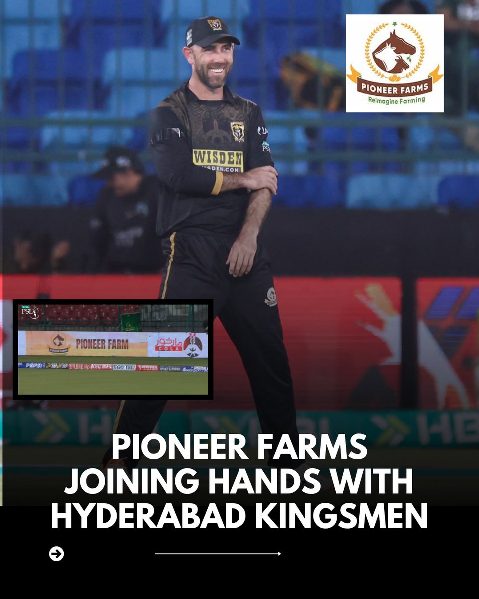 Iraj_Nouman7's tweet photo. Cricket in Pakistan is more than a sport. Pioneer Farms understands it’s identity, media, and emotion combined. #PoineerFARMSxHyderabad #PoineerFARMSxPSL https://t.co/yhc9k5dNvR