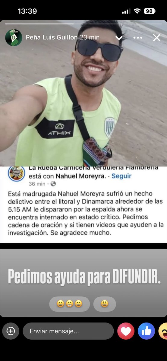 ludmilamelanie_'s tweet photo. Por favor ayudemos a difundir , Nahuel Moreyra necesita dadores de sangre 🙏 @CAB_oficial https://t.co/9M4TvGunY7