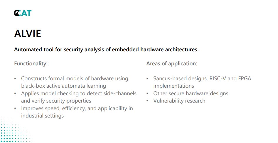 CCAT_project's tweet image. Four tools, one goal 🎯➡️ Making continuous cybersecurity assessment easier.

Developed by #CCAT partners across Europe and designed for real-world use, the tools help organisations navigate #EU 🇪🇺 #cybersecurity requirements.

Learn more in the slides 👇