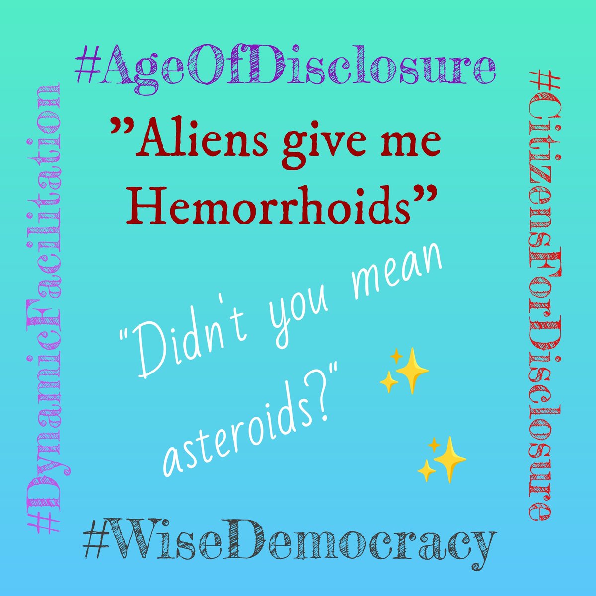 planetweaver's tweet image. "When I was a kid I was taught that when something looks dark, you look for the window. That's what we did."
🌑🌒🌎🌀🌿🪶⚡✨💫
@WantToKnowPEERS
@TangleNews 
@loanly_hipster 
@JoeMartino29 
🌊🐬
#AimTrue🏹