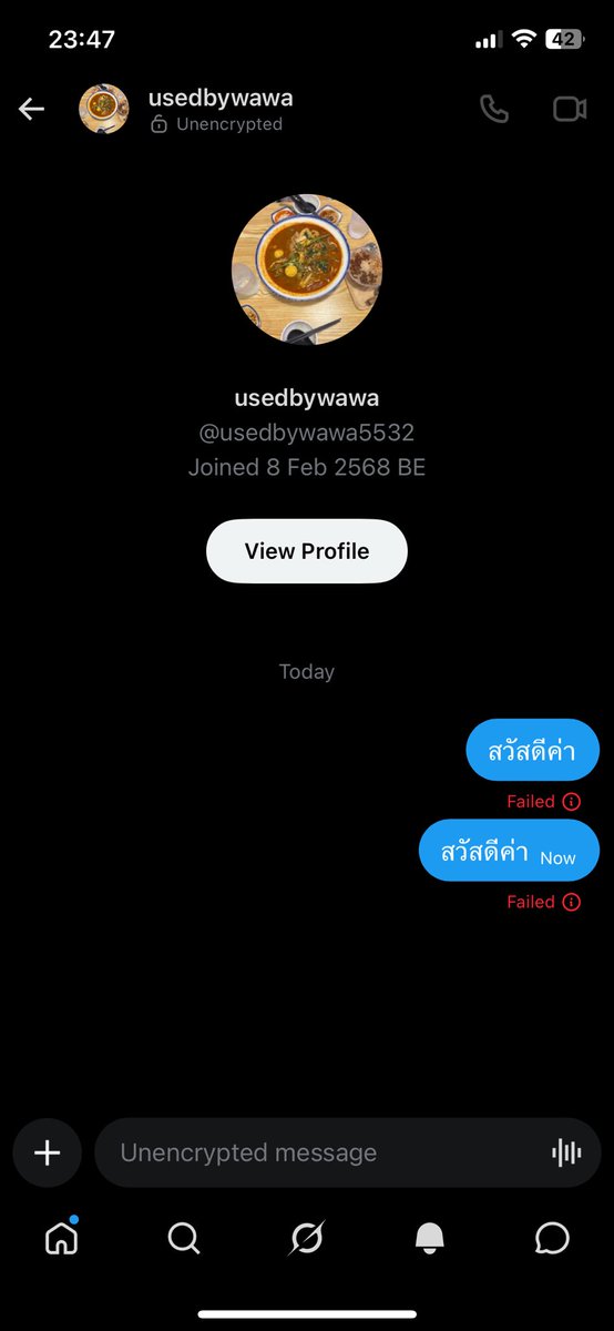 uivroe's tweet photo. @usedbywawa5532 ทักไม่ได้ค่า https://t.co/4H7kAJyGGP