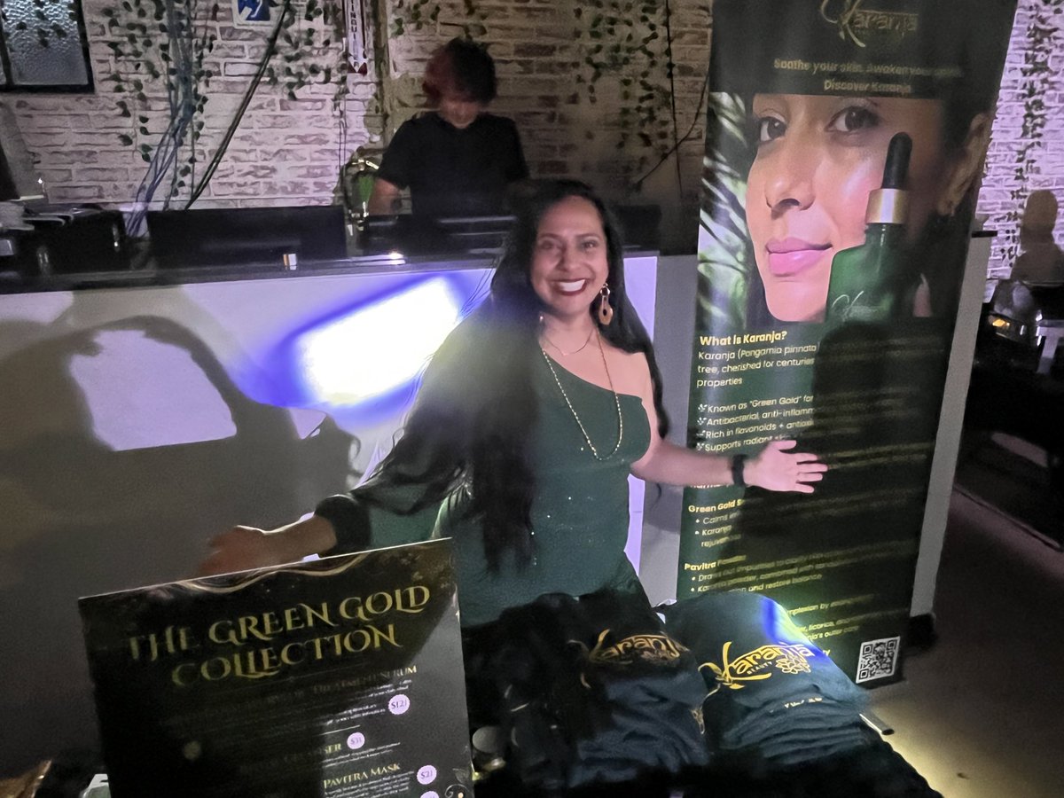 DrRenaeBryant's tweet photo. Congratulations to Leena Bakshi McLean, Ed.D on her #Karanja skin care product line launch. It was a privilege to be in the space to celebrate Karanja and Leena’s birthday. Whether it is a #Stem4All Conference or a Karanja launch, Leena knows how to throw a party! 👏❤️💪 @STEM4Real
https://t.co/X4M13q30T5
#EdBranding #YourStoryMatters