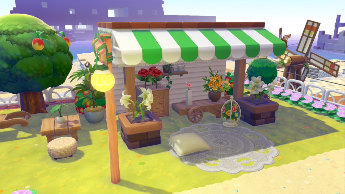 SeraPhiim_'s tweet image. Una pequeña floristería en Pokopia 🪴
#PokemonPokopia #Switch2