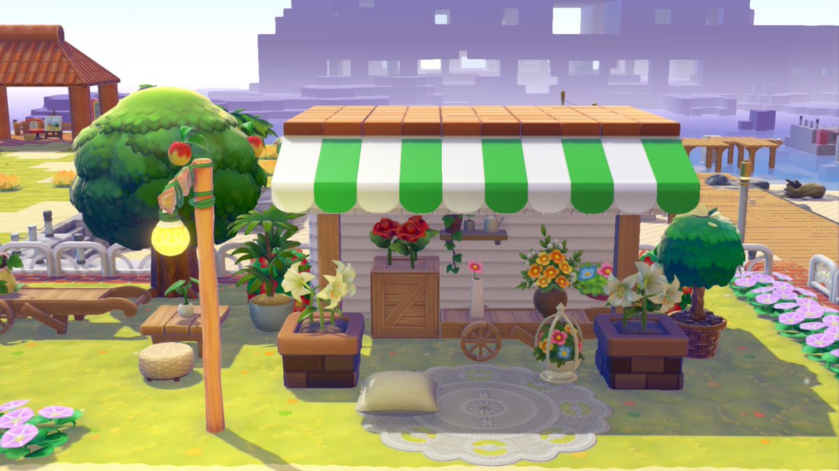 SeraPhiim_'s tweet image. Una pequeña floristería en Pokopia 🪴
#PokemonPokopia #Switch2