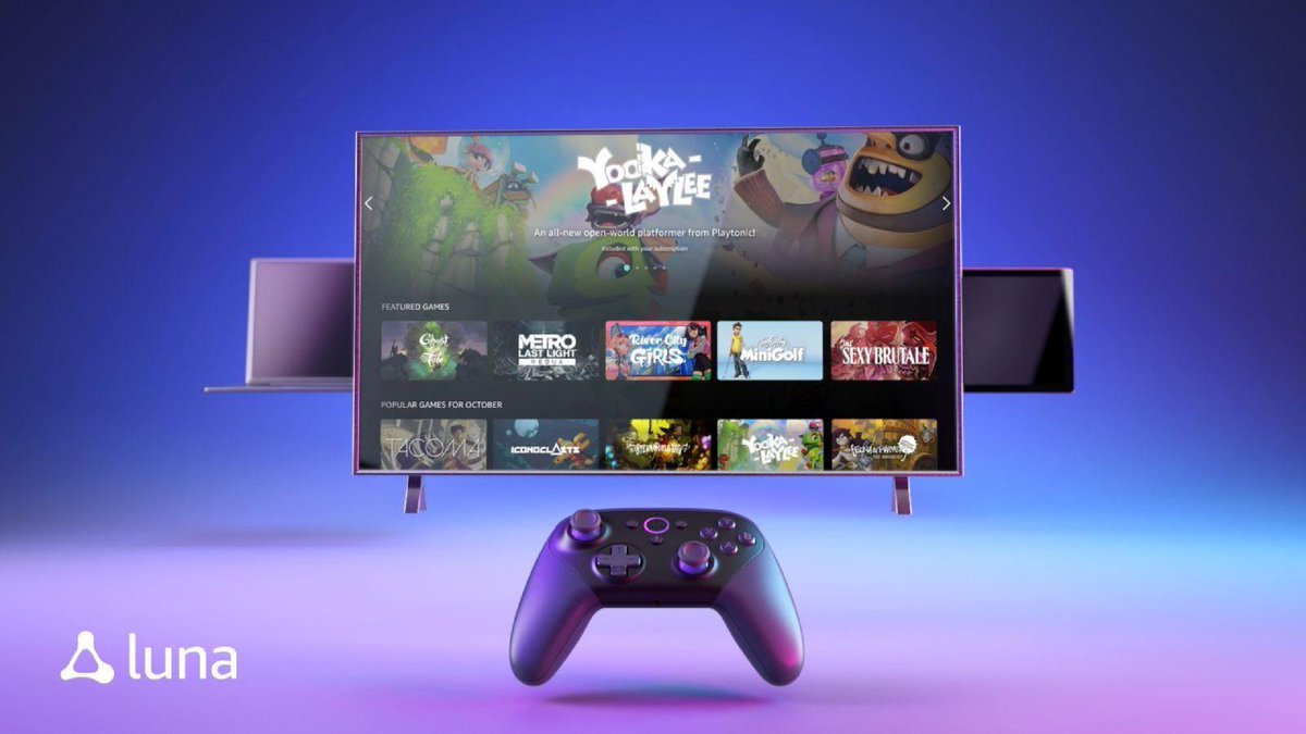 noobfeed's tweet image. #CloudGaming service shifts strategy to focus on curated content delivery and subscription experiences under #LunaPremium branding. #gaming #hardware noobfeed.com/hardware/amazo…