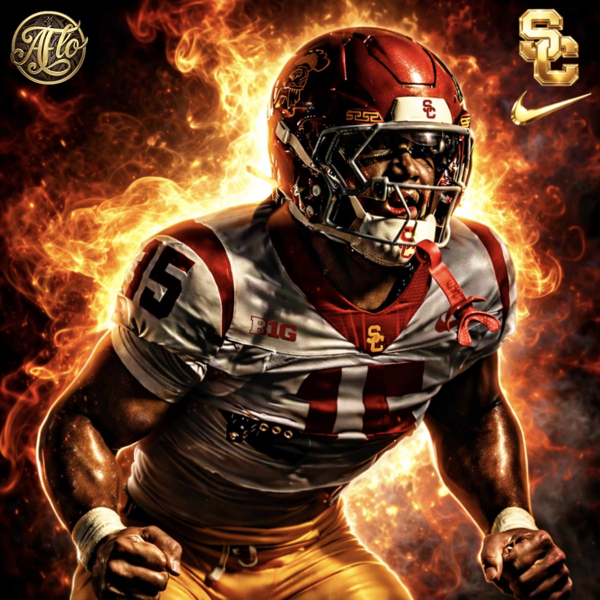 CoachAFlo's tweet image. #15 Jadyn Walker- USC - LINEBACKER
@JadynWalker20 

#usc #trojans #football #LINEBACKER @uscfb    @CoachEkeler @On3USC @uscfb @CoachNua @usc_athletics @theperistyle @LincolnRiley @AnnieHanson_ @AnthonyJonesFB @CoachZachHanson @CoachSimmonsSC @DaGman7 @USCJ32 @Elijahblue_3