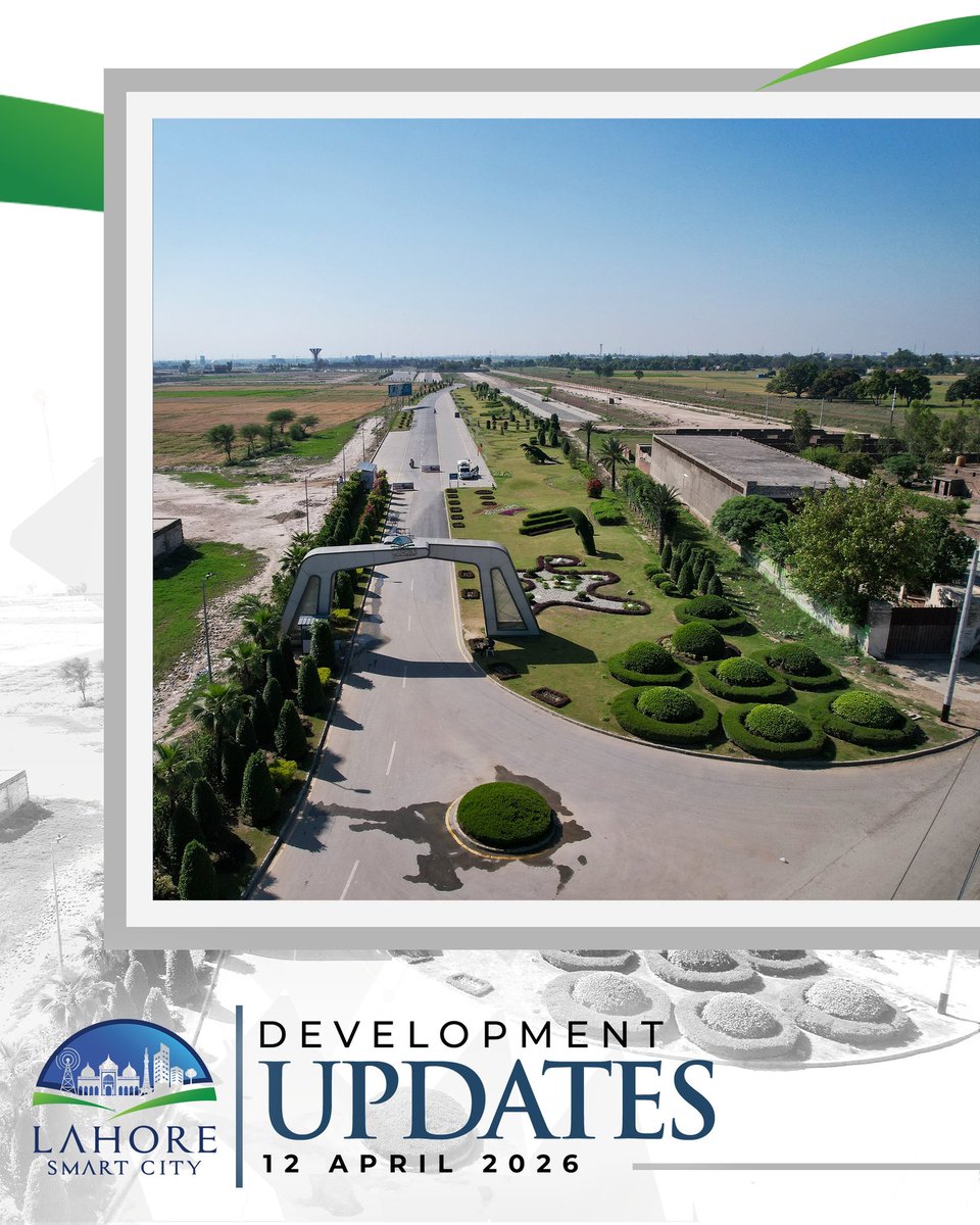 lahoresmartcity's tweet photo. From groundwork to growing skylines, every layer tells a story, of planning, persistence, and a place evolving with purpose. Every road laid, every space defined, adding to a bigger picture.
What once was planned has now taken form.

#LahoreSmartCity #DevelopmentUpdates #Progress https://t.co/Kn4nFZOAuG