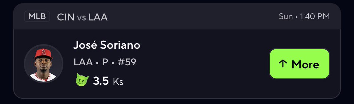 💰PrizePicks Goblin of the Day💰

Goblin Record 350-21🔥

No Writeup Today Super Busy 🤝, This is a Banger Lock it in 🔥.

#PrizePicks #DFS #DraftKings